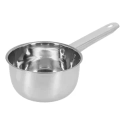 Stainless Steel Uncoated Nonstick Saucepan Household Milk Cooking Pot Frying Pan…