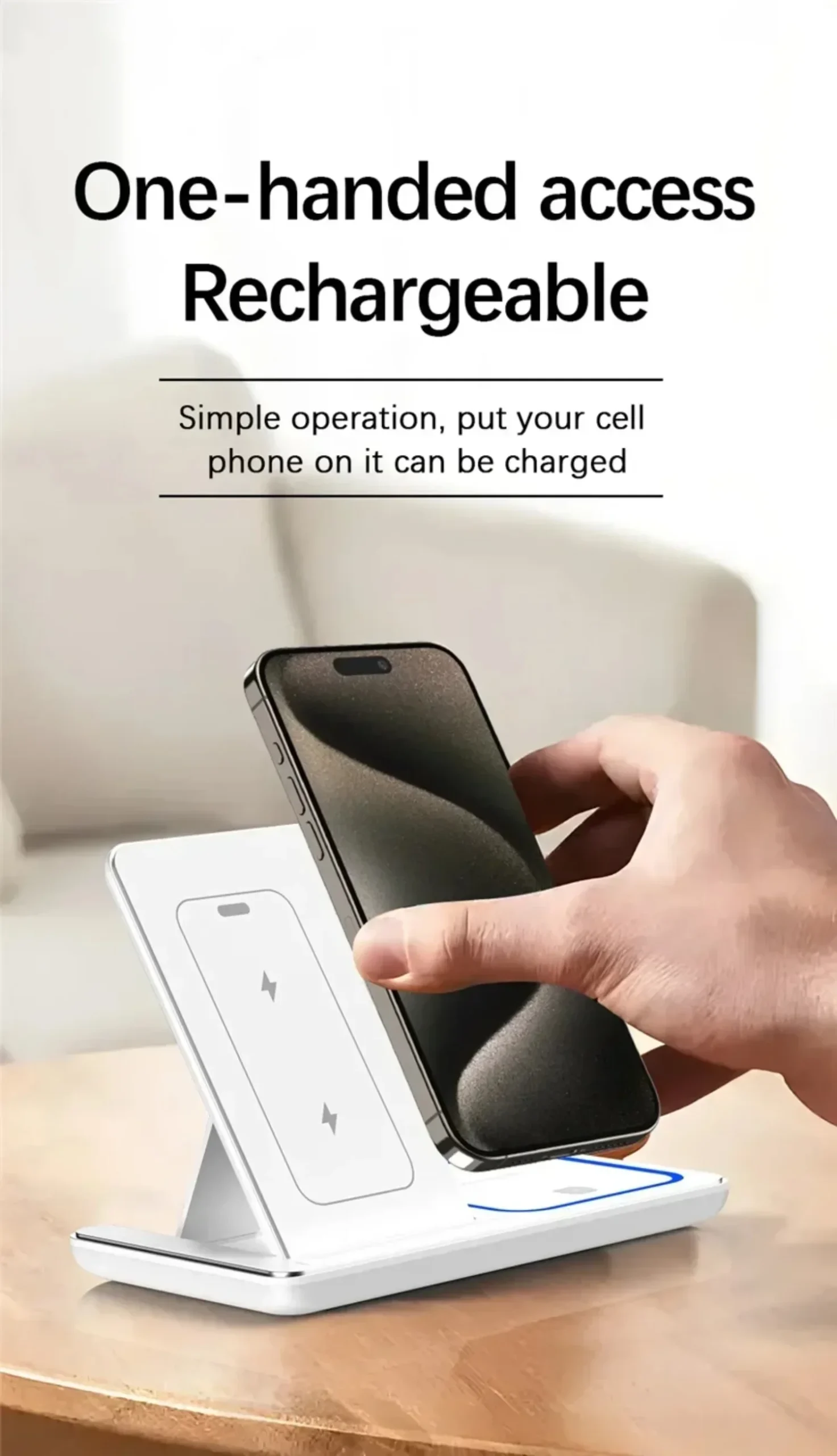 3 in 1 Wireless Charging Station for Magsafe Charger Stand Fast Magnetic Wireless… - Image 20