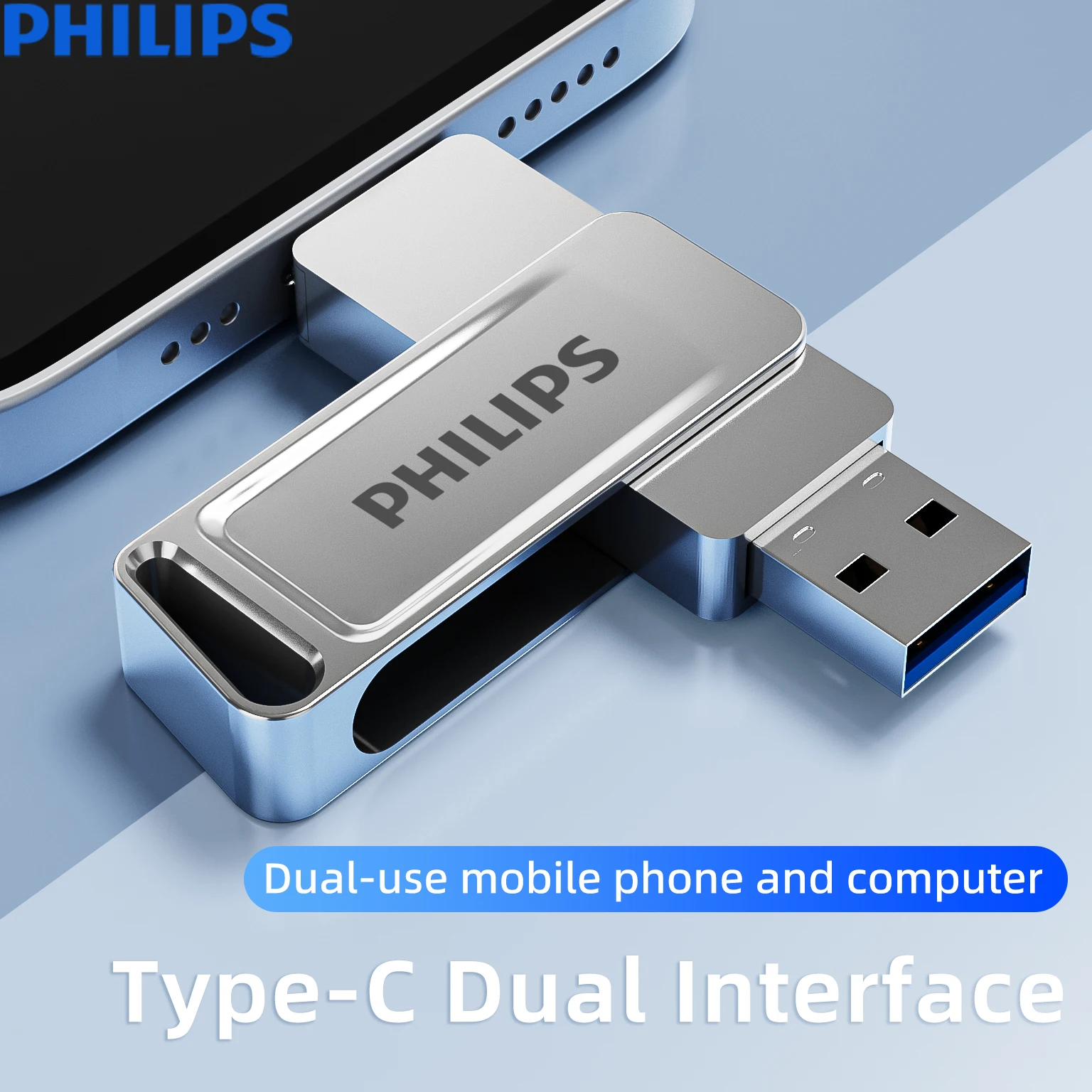 Philips 256GB 3.2 USB Flash Drive Metal High Speed Pen Drive 128GB Waterproof… - Image 4