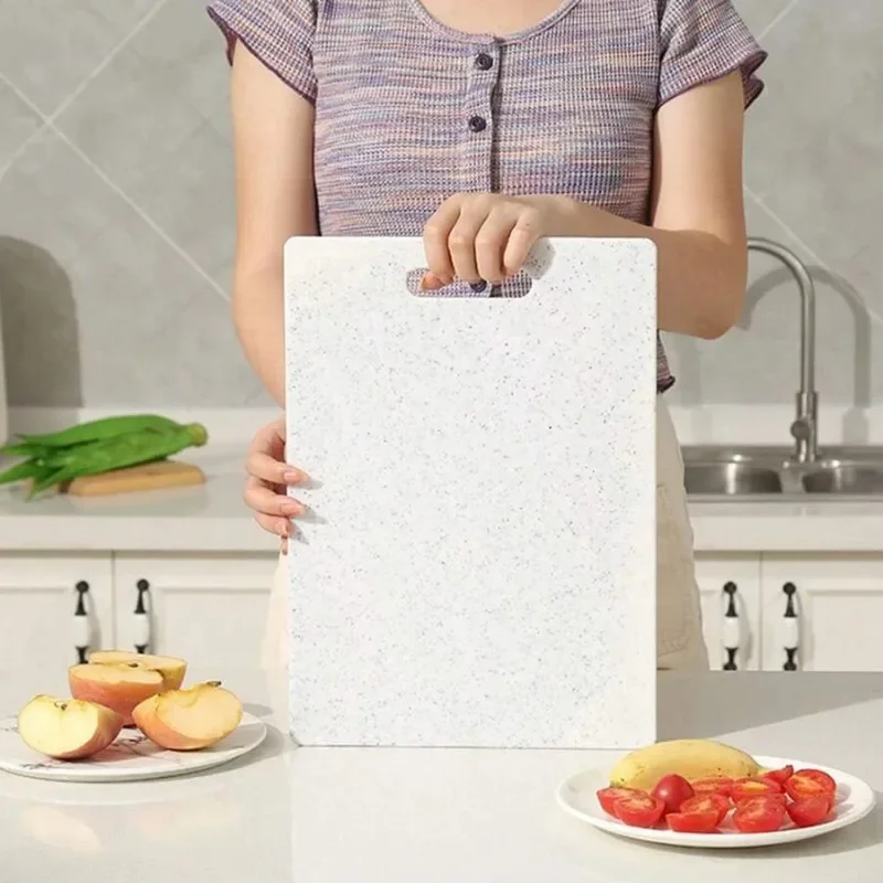 Marble Texture PP Cutting Board Antibacterial and Mildew Cutting Board Kitchen… - Image 5