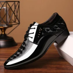 Designer Leather Shoes for Men Business Dress Shoes Versatile Wedding Shoes Men Shoe Classic Loafers Men Zapatos Para Hombres