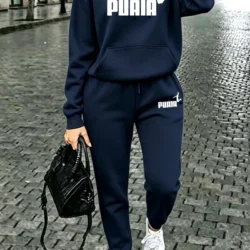 Fall Winter Womens Outfits Street Casual Hooded Sweatshirts Outdoors Sports…