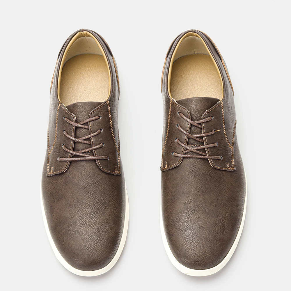 7-13 men shoes fashion comfortable 2024 brand casual shoes leather men - Image 6