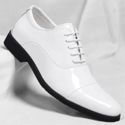 2026 men's British style versatile leather shoes for business, formal, casual, plus size leather shoes, dress shoes