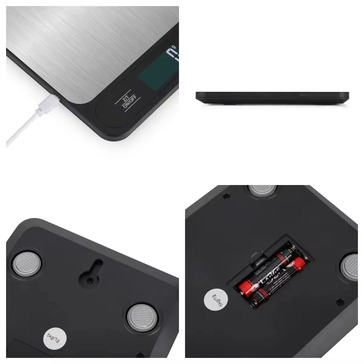 Digital Kitchen Scale Weight Scale Food Coffee Scales Smart Electronic Waterproof… - Image 2