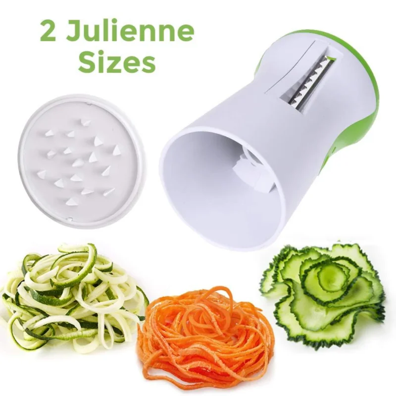 Creative vegetable spiral slicer spaghetti noodle machine spiral funnel… - Image 3