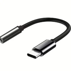USBC to Aux Audio Dongle CableUSB-C to 3.5mm Headphone Jack Adapter