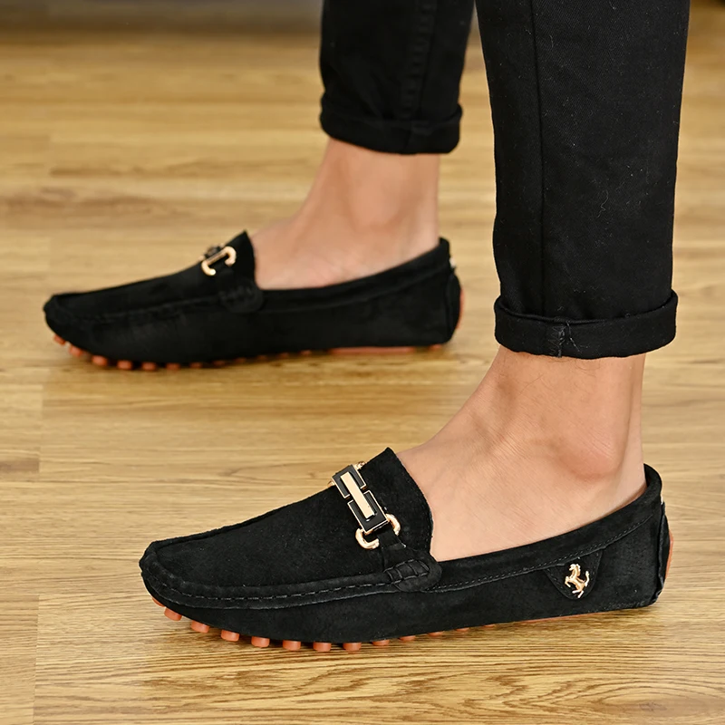 MAEDEF Size 48 Loafers Men Fashion Luxury Leisure Leather Loafers Shoes Slip on Soft Comfortable Non-slip Driving for Men - Image 6