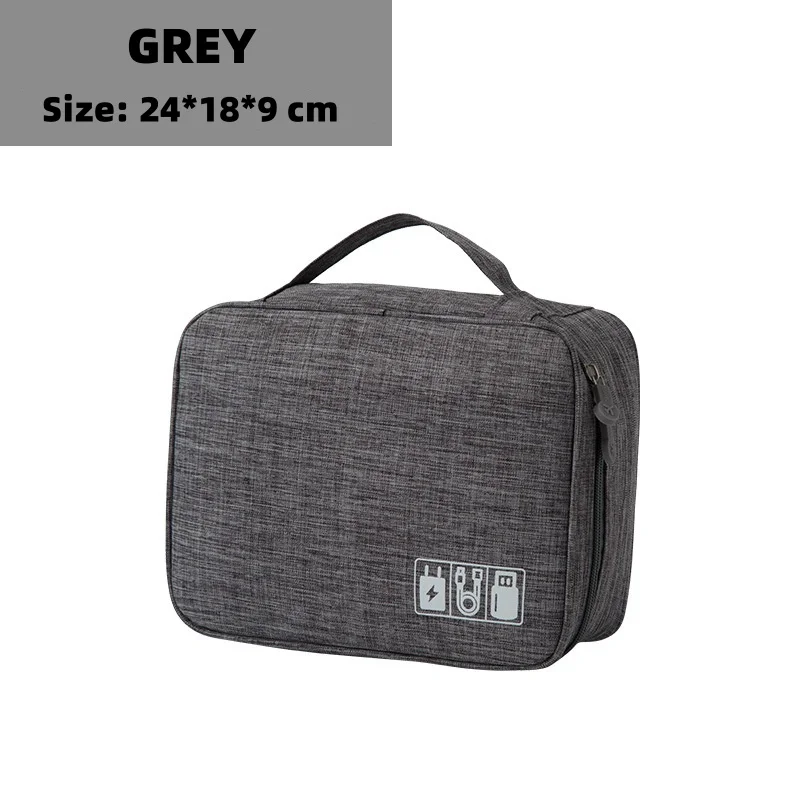 Cable Storage Bag Waterproof Digital Electronic Organizer Portable USB Data Line… - Image 7