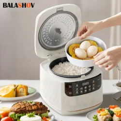 Electric Rice Cooker Smart Multifunction Rice Cooking Machine Non-stick Liner For…