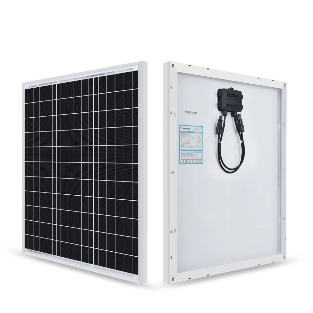 Renogy Solar Panel 50 Watt 12 Volt, High-Efficiency 50W Solar Panel…