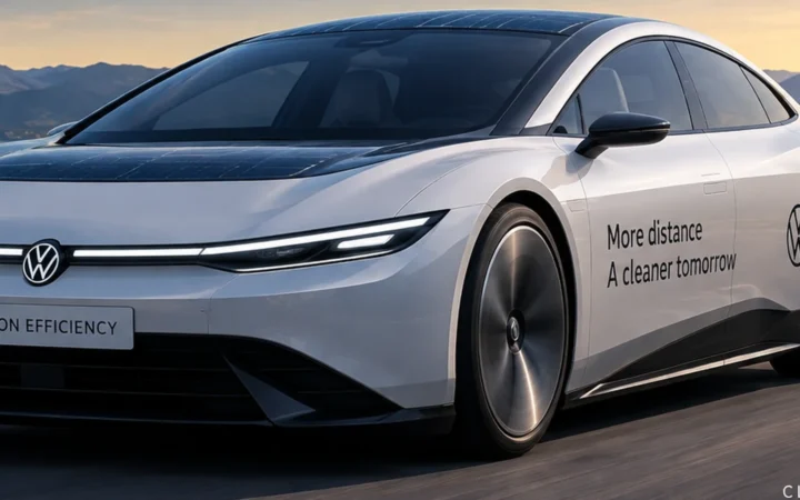 Volkswagen Mission Efficiency electric concept vehicle