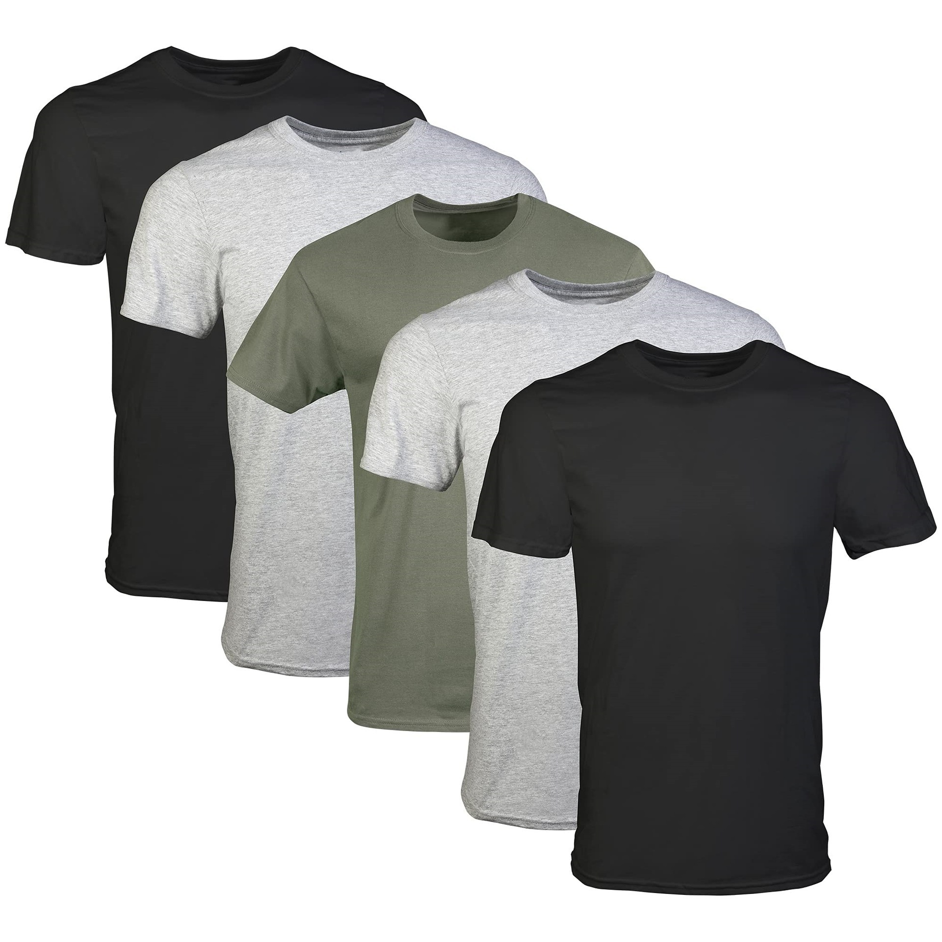 European Size Men's Round Neck T-shirt - Image 2