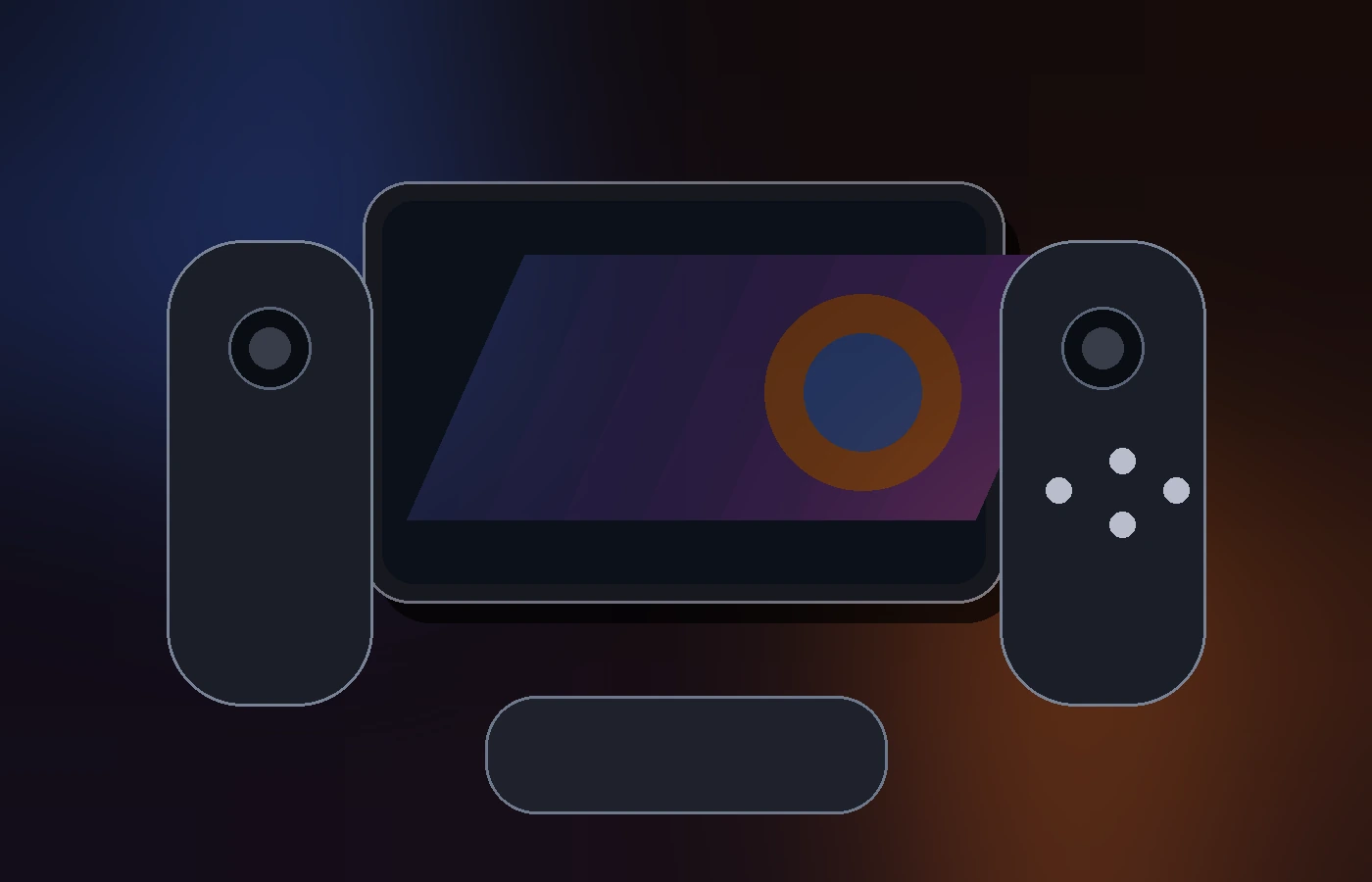 iQOO Pad Ultra shown with its stretchable gaming controller accessory