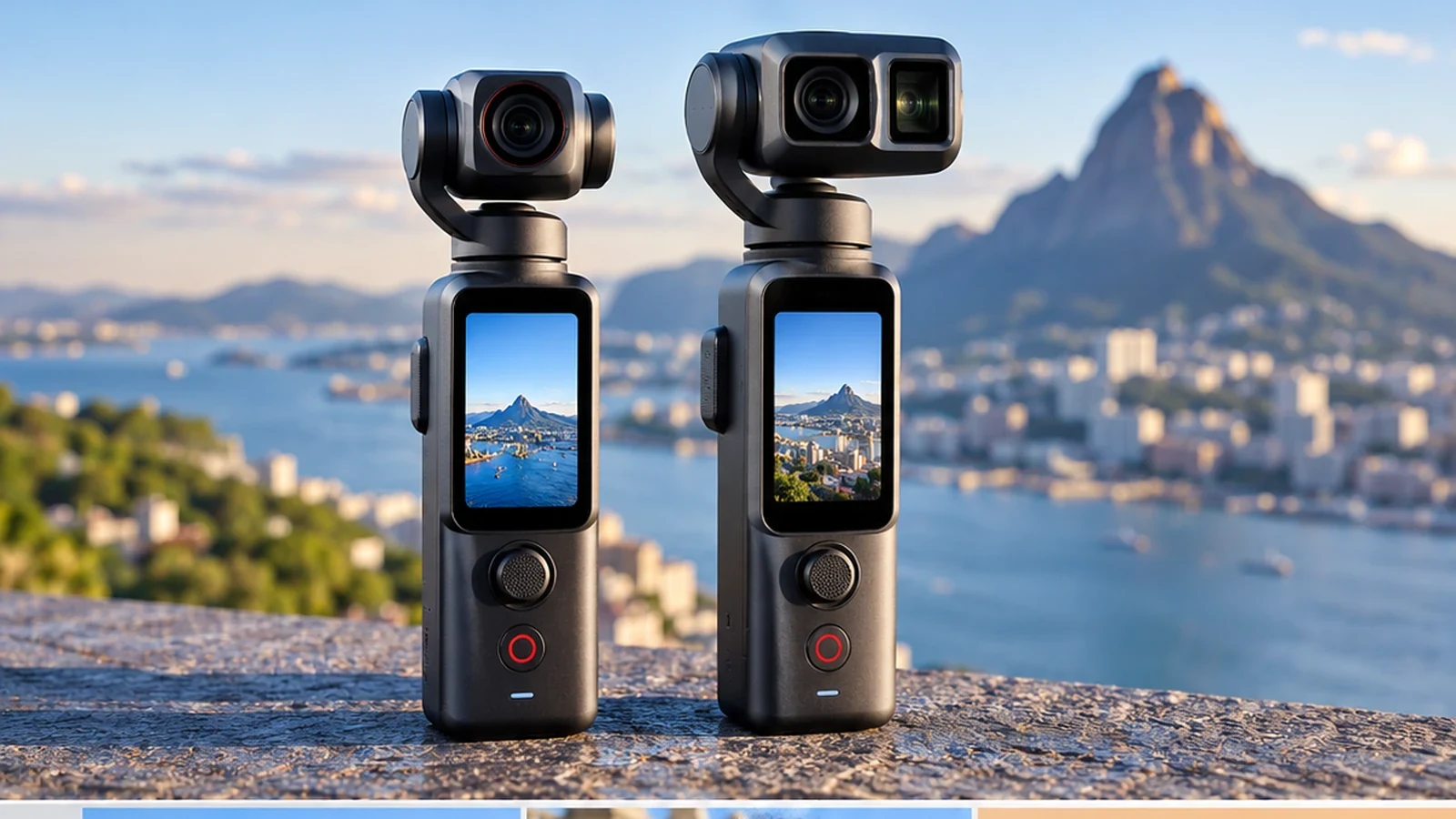 Insta360 Luna Pro single camera compared with Luna Ultra dual-camera system